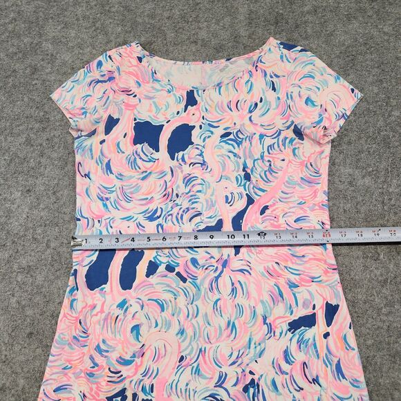 Lilly Pulitzer Womens S Small Marlowe Head In The Sand Pima Cotton Dress - Picture 9 of 16